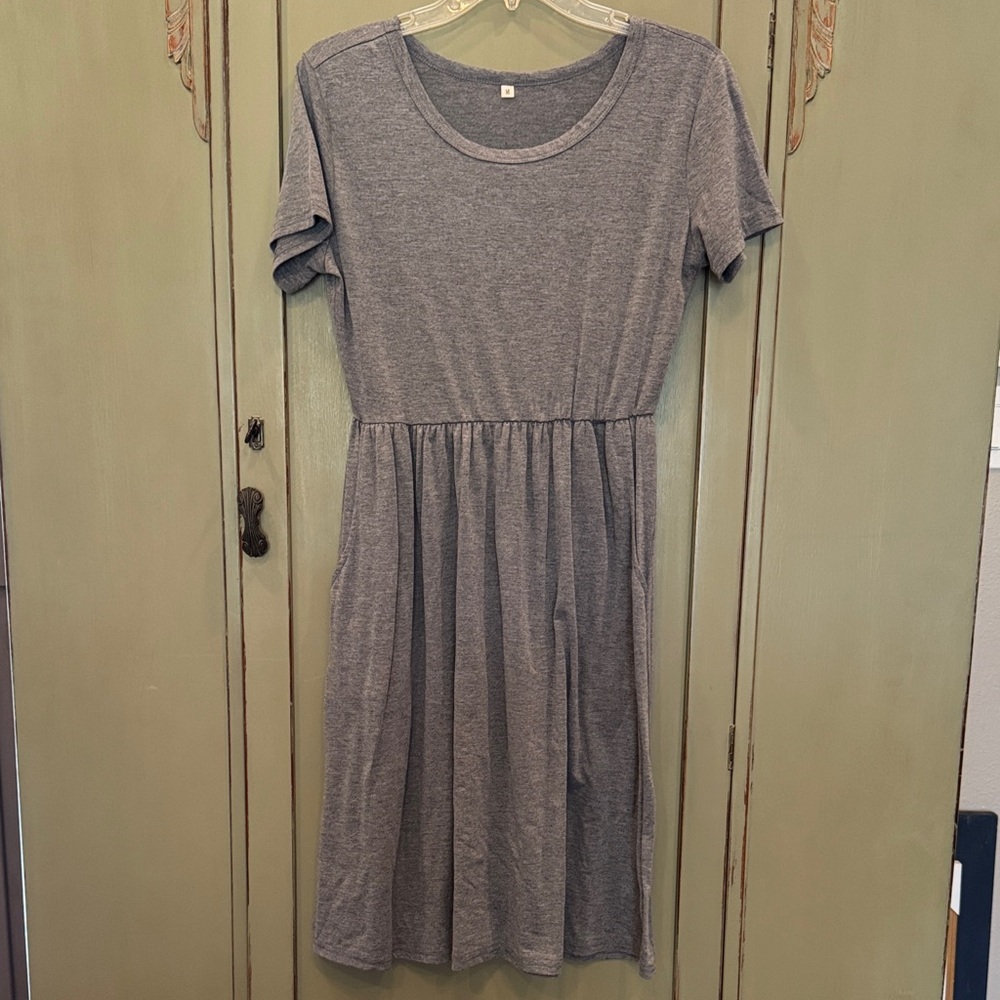 Gray Casual Women's Dress
